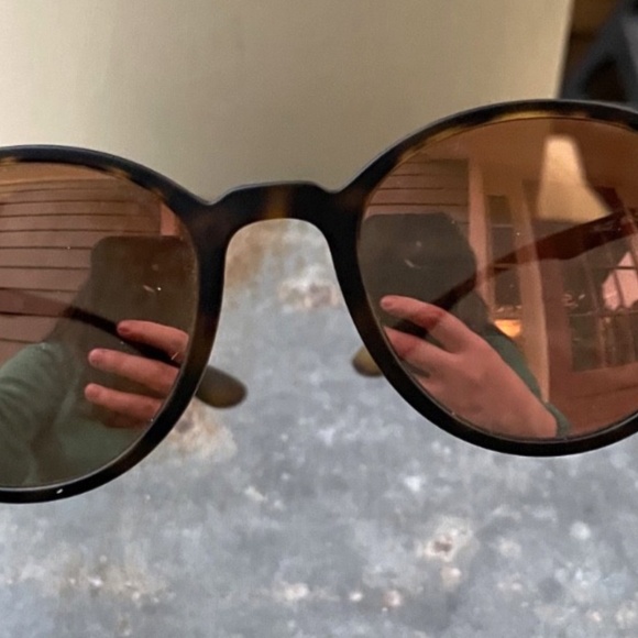 Ray Ban Sunglasses 4237 Black Matte Liteforce w/ matte Havana frame & copper - Picture 3 of 5